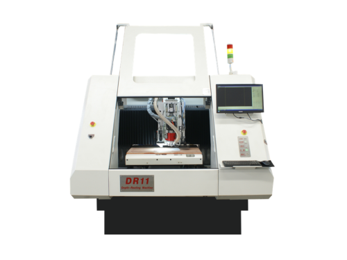 Máy Cắt Mạch PCB DR11 Kiểm Soát Độ Sâu Có 1 Đầu Cắt Spindle