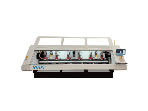 Máy Cắt Mạch PCB R14K Có 6 Đầu Cắt Spindle
